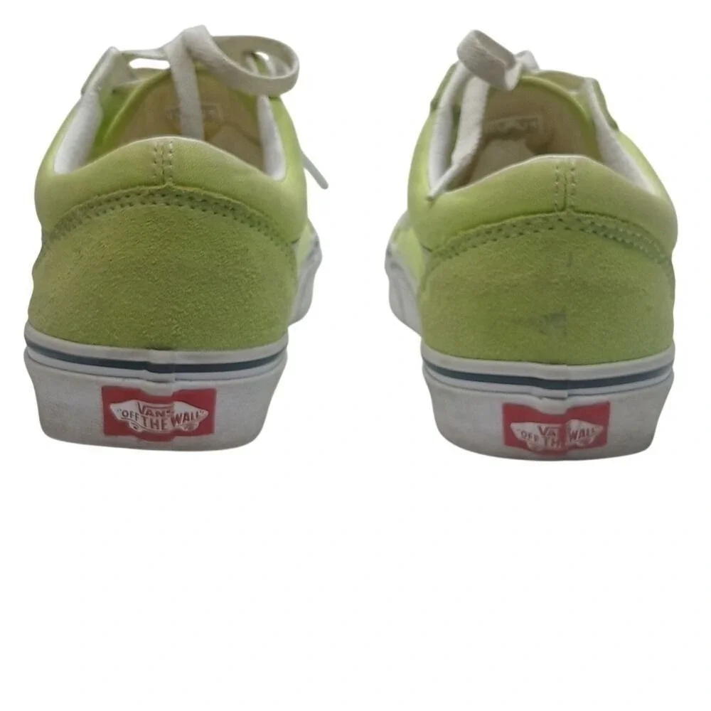Vans Old Skool Lime Green‎ Canvas Low Top Skate Shoes Mens 6.5 Womens 8